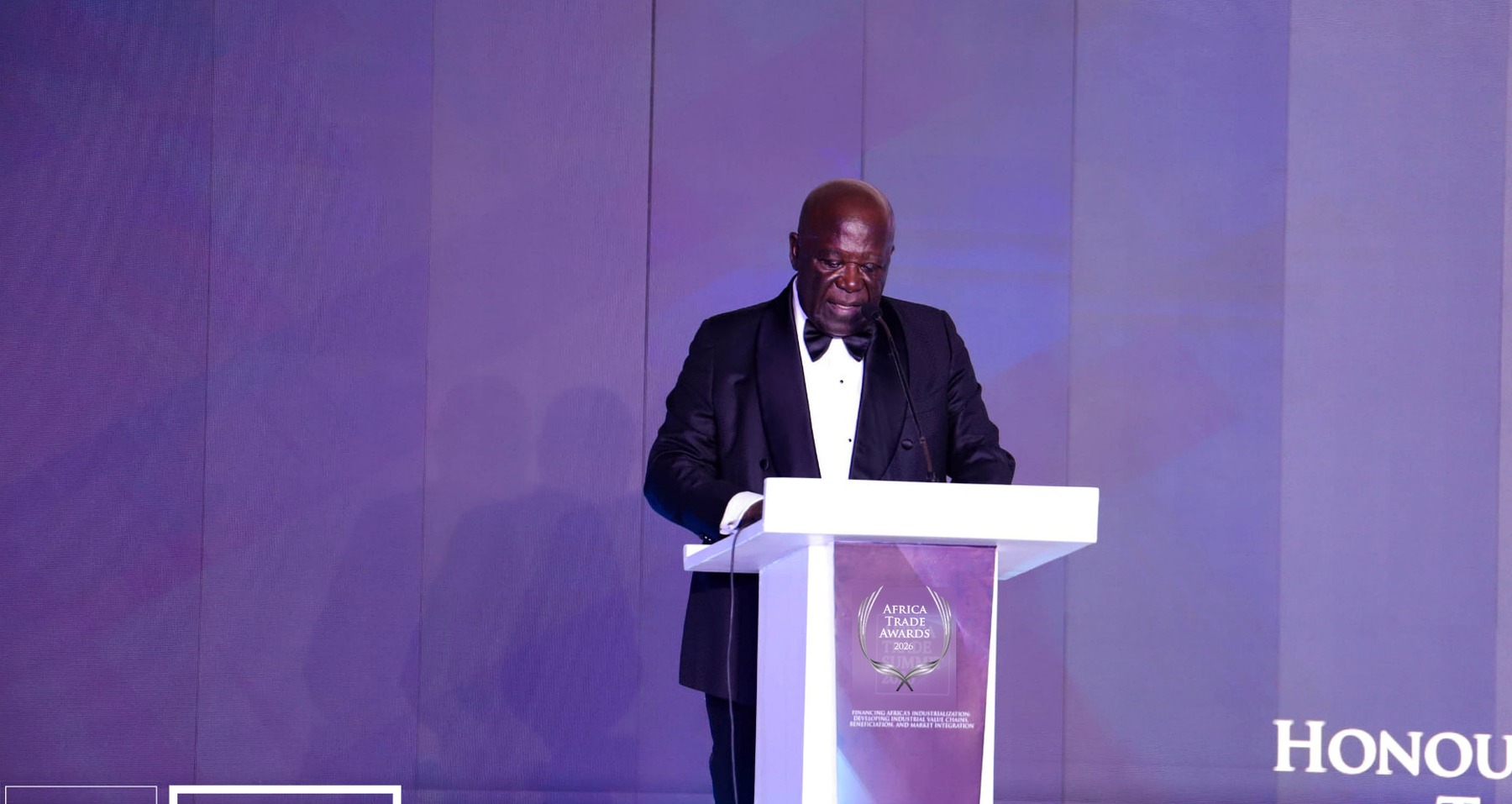 Africa Trade Awards address delivered from the lectern at the continental gala